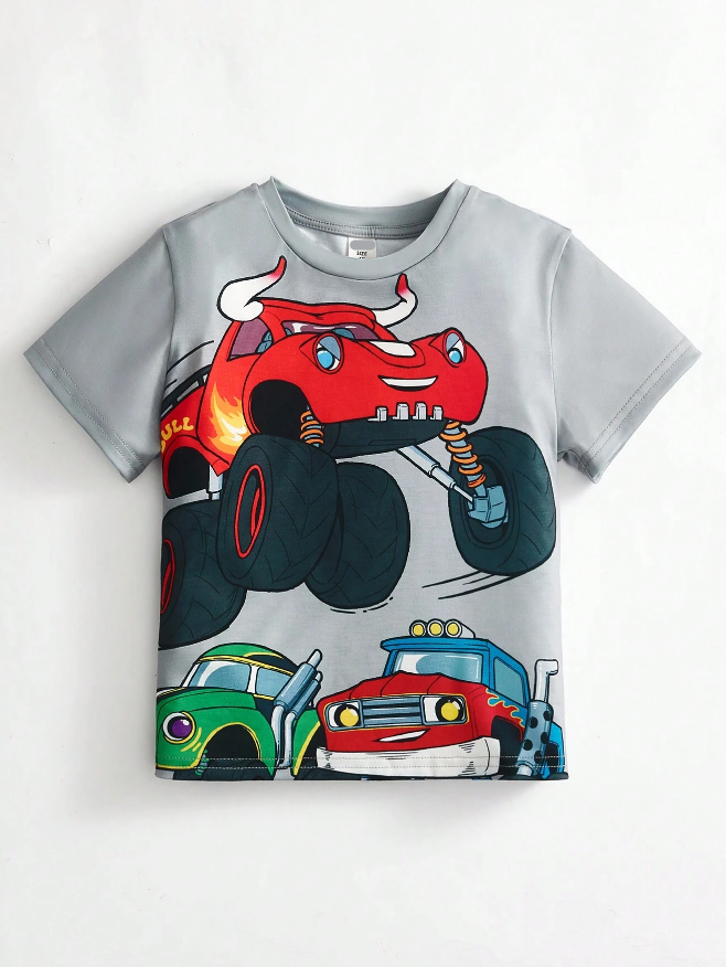 Camiseta Infantil – Color Dobby Primavera/Verano - Talla 7 años-2