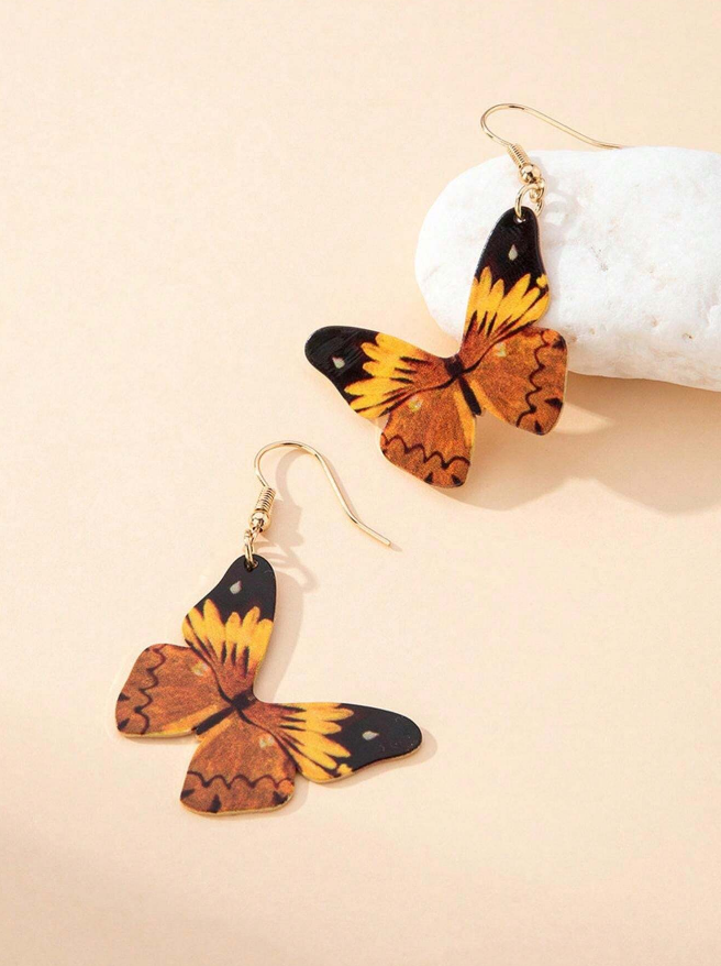 🦋 Pendientes Mariposa – Diseño Natural y Vibrante-4