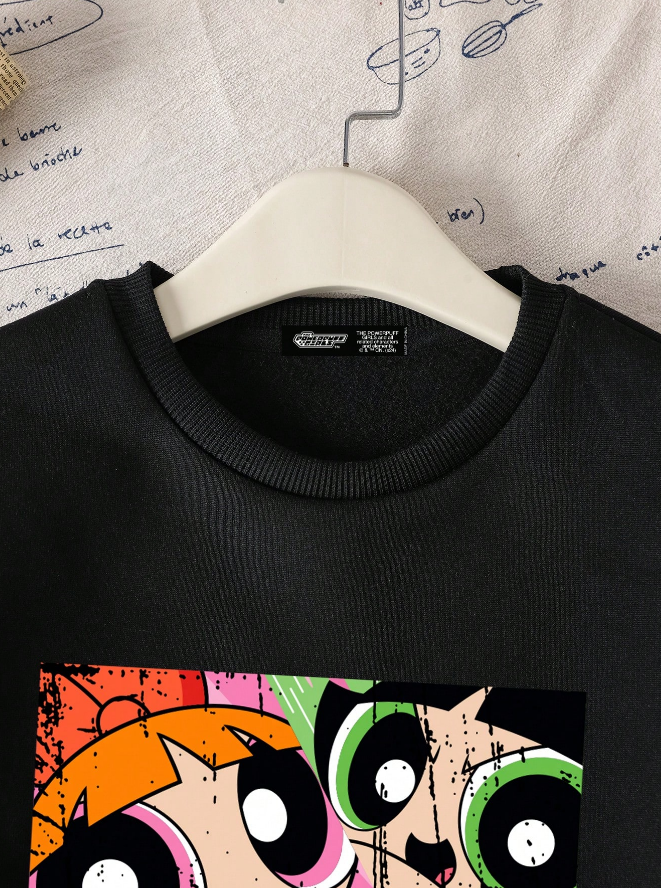 Sudadera Infantil – Powerpuff Retro - Talla 9 años-6
