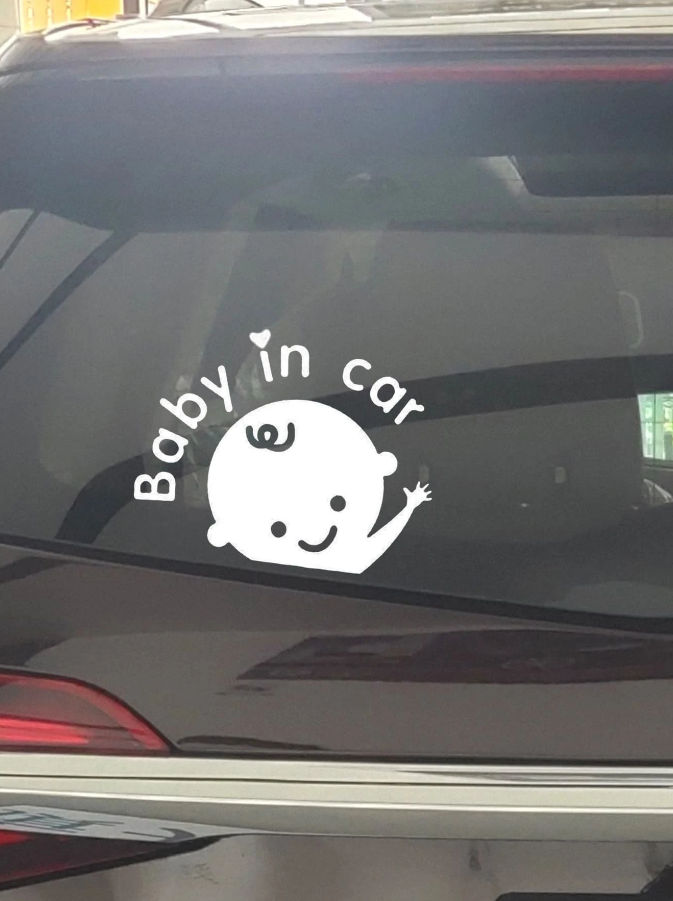 Pegatina de coche "Baby in Car"-5