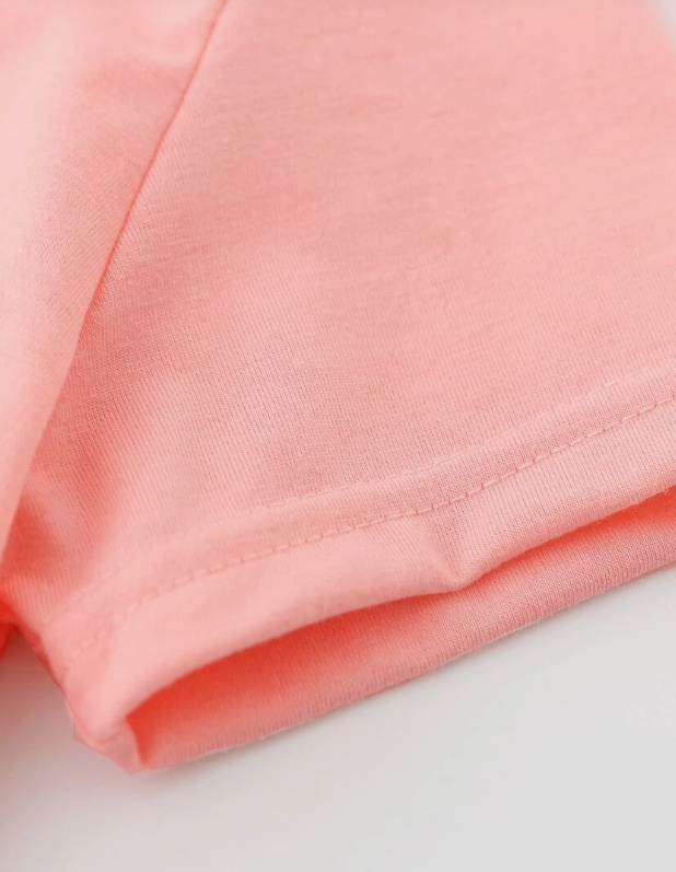 🌸 Polera Infantil Letra "E" con Detalles Florales - Talla 11 a 12 años-4