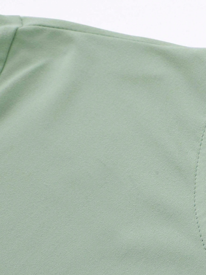 🟩 Camiseta con Estampado de Letra  - Talla XXL-3