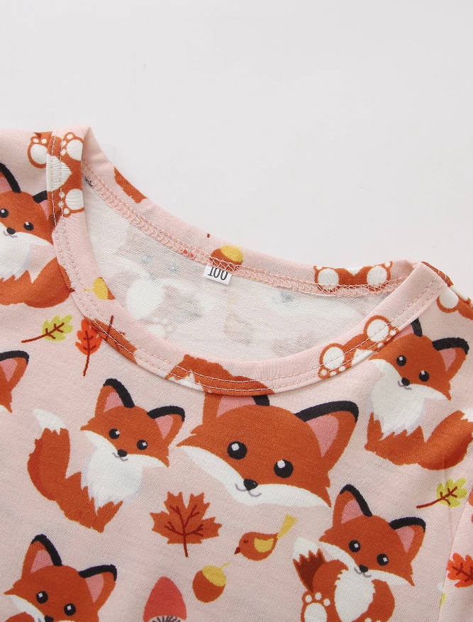 Conjunto con Estampado de Dibujos Animados-3