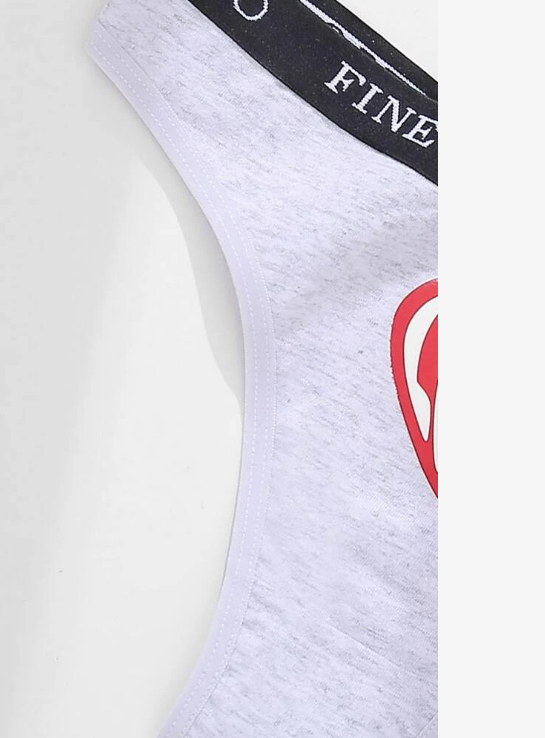 Tanga Gris Claro con Estilo Casual y Cómodo-6