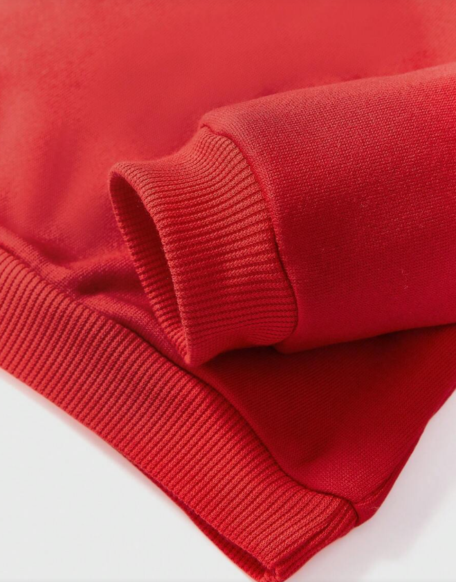 Sudadera Roja con Estampado 'New York'-2