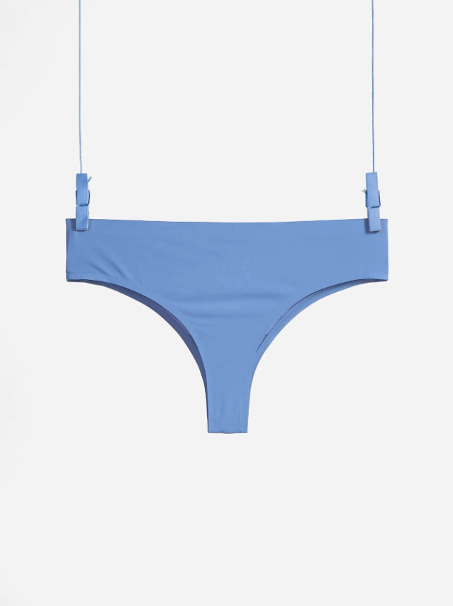 Tangas de Talle Bajo con Ribete en Contraste – Comodidad y Estilo 💙💜💚-2