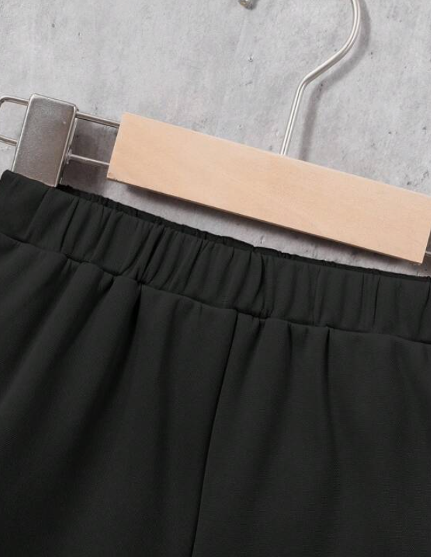 Set Deportivo Negro de 2 Piezas con Capucha ✨-6