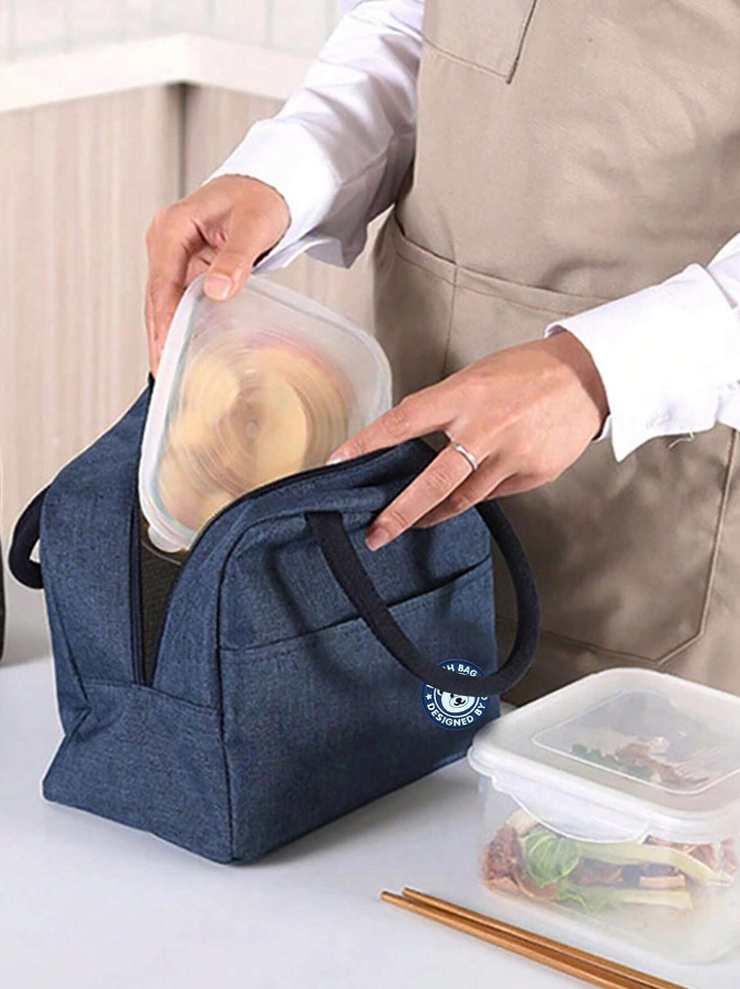 Bolsa Multifuncional Negra con Estilo Minimalista -2