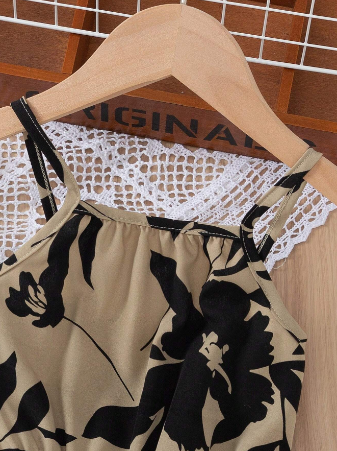Mono Infantil – Floral Bohemio Verano - Talla 7 años-3