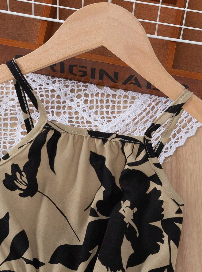 Mono Infantil – Floral Bohemio Verano - Talla 7 años-5