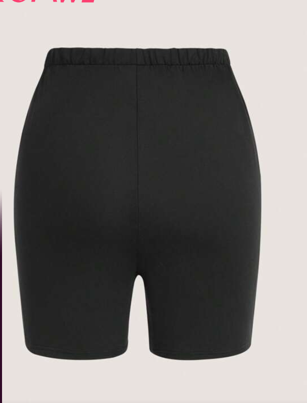 Shorts de Ciclismo con Parches Geométricos-2