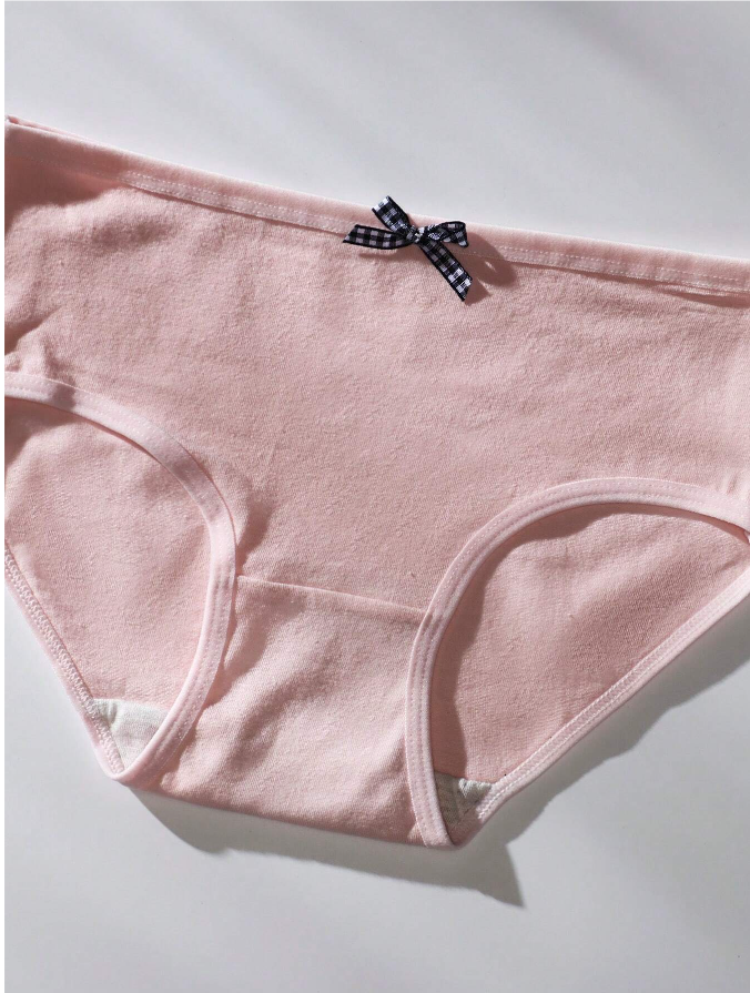 Set de 5 Bragas de Algodón con Lazo ✨-5