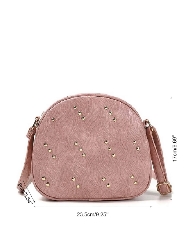 Bolso Domo con Tachuelas Estilo de Moda-2