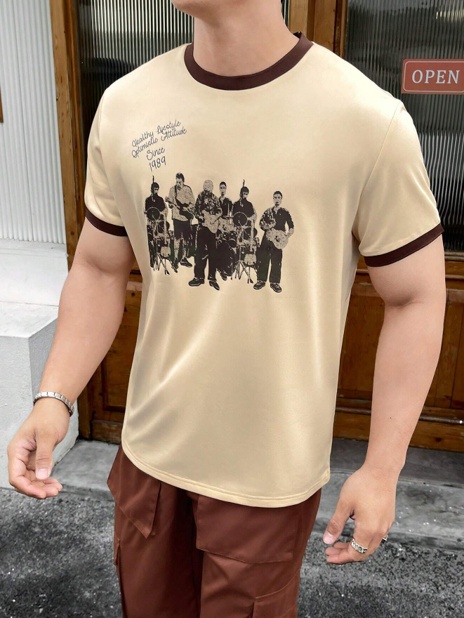 🤠 Camiseta Hombre – Country Western Show Band USA - Talla L-3