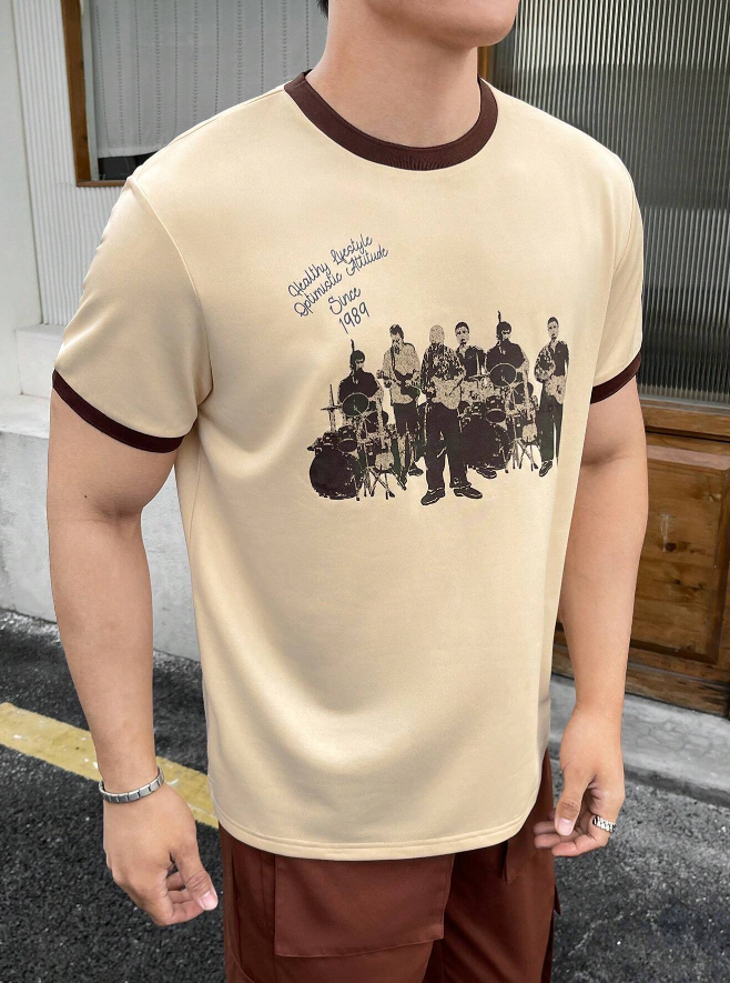 🤠 Camiseta Hombre – Country Western Show Band USA - Talla L-5