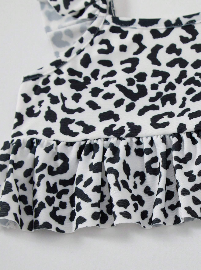 🐆 Bikini Infantil – Estilo Festival Choco-L - Talla 4 años-4