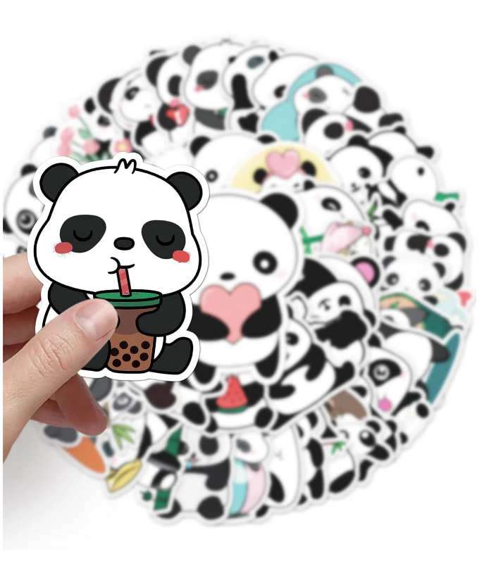 Set de Pegatinas de Panda-2