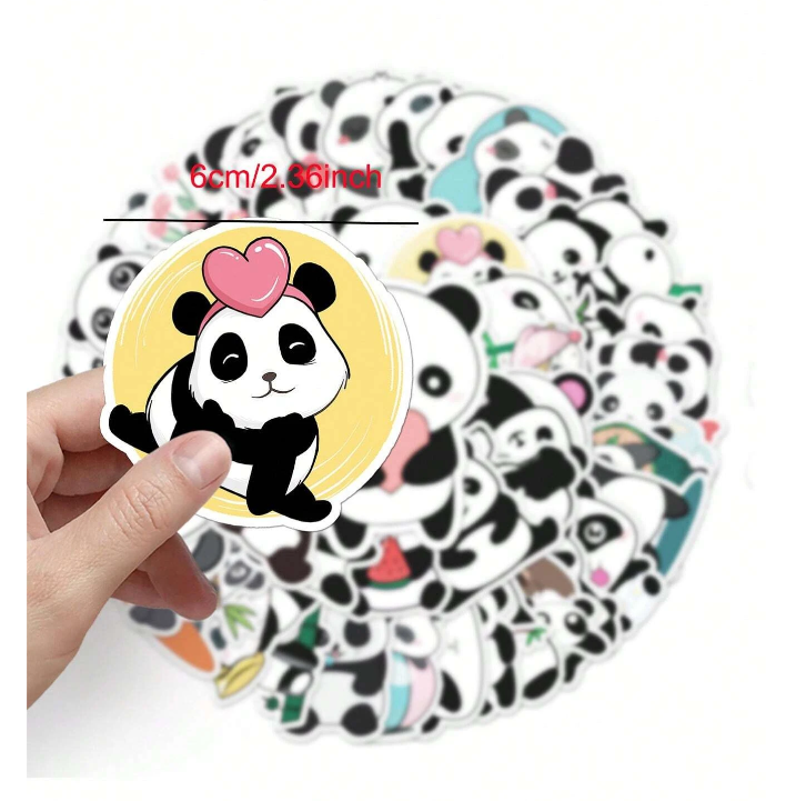 Set de Pegatinas de Panda-4