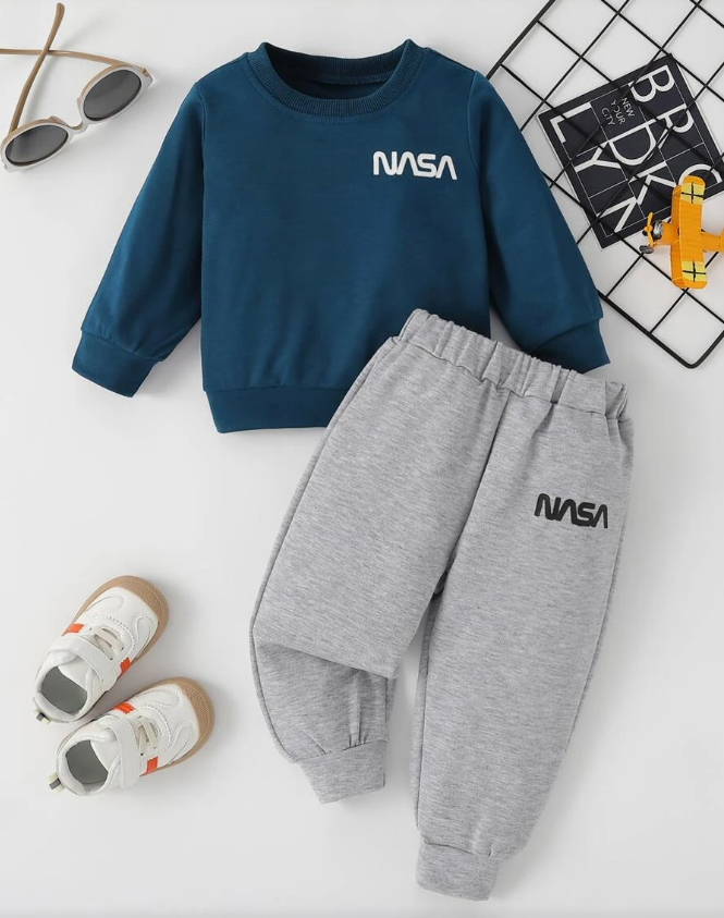 Conjunto Deportivo Infantil NASA - Multicolor-2