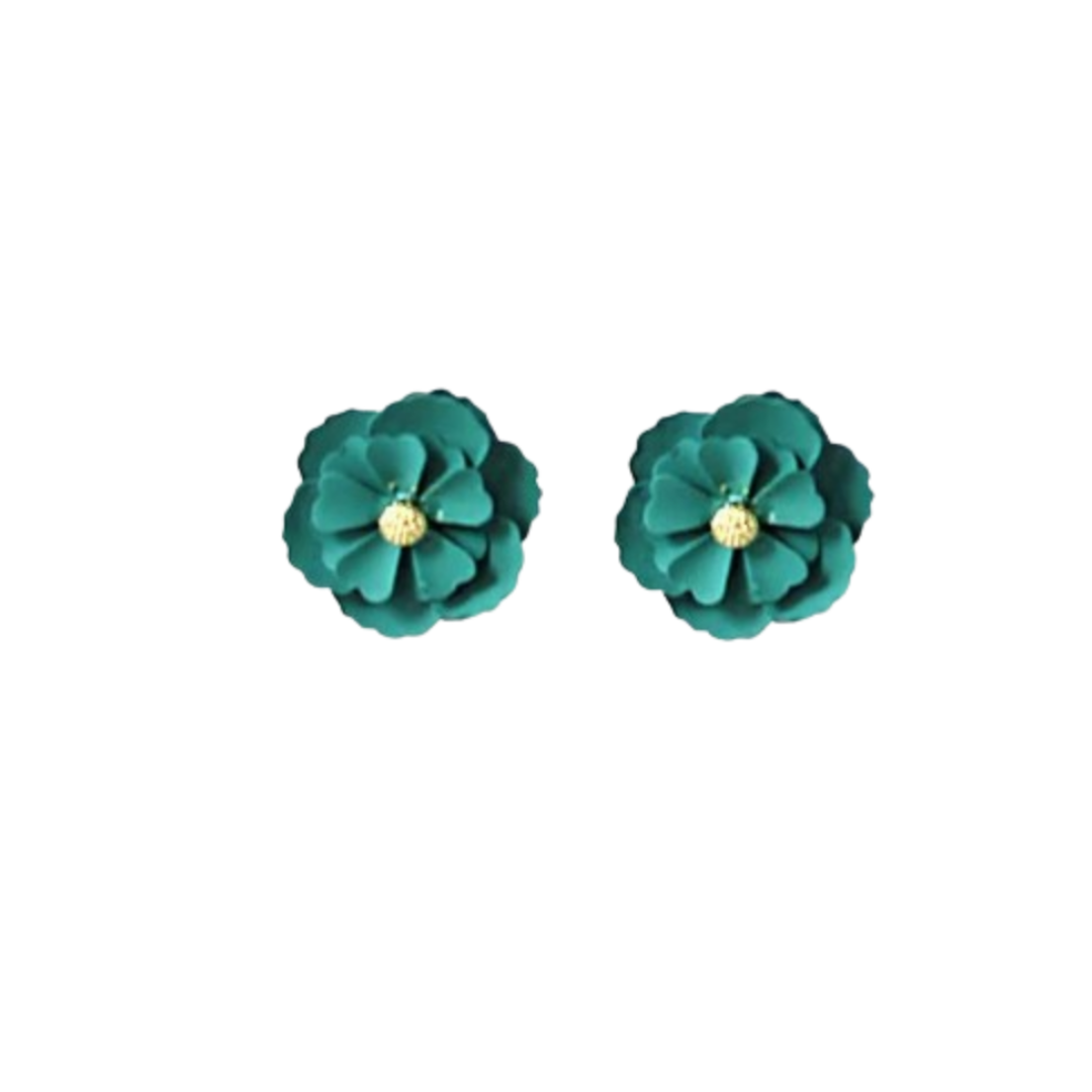 🌸 Aros Florales de Hierro – Estilo Dulce y Colorido-0