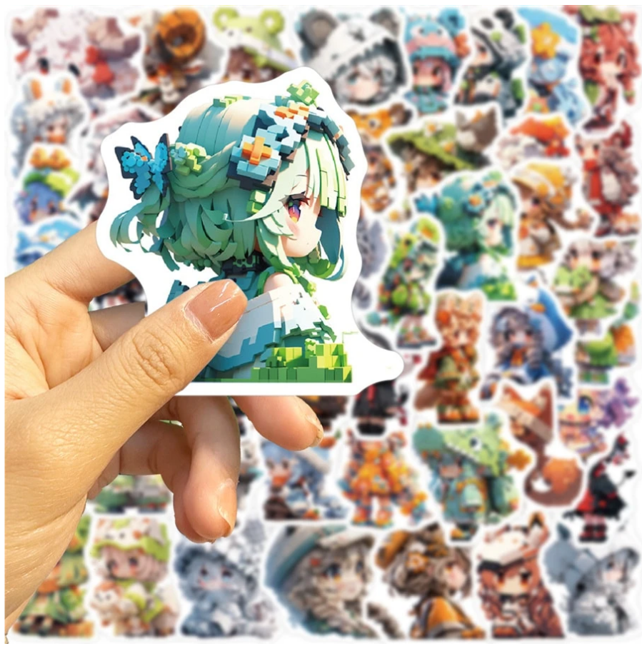 Stickers Exploradores Fantasía – Pack de 10 Unidades & Estilo Aventurero-6