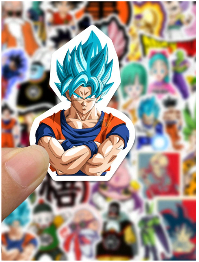 🐉 Stickers Dragon Pack – Pack de 10 Unidades & Estilo Anime-4