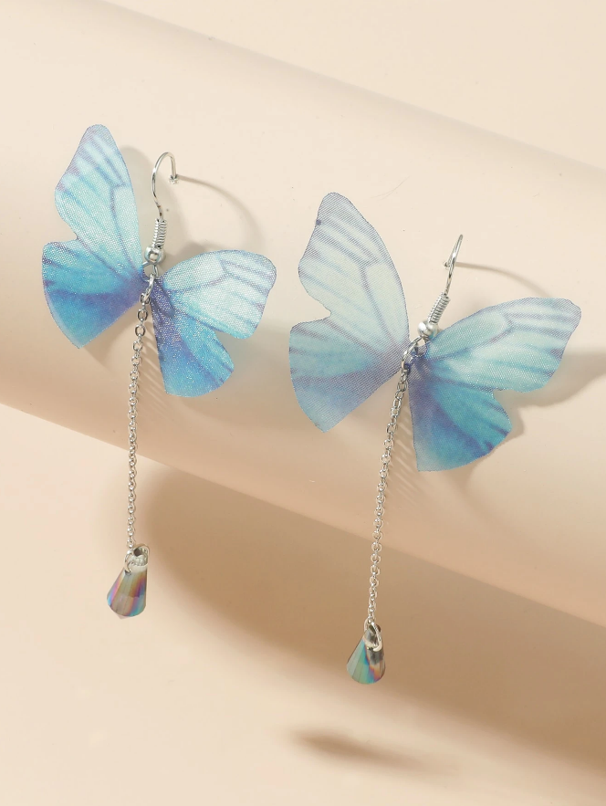 🦋 Pendientes Alas de Mariposa – Diseño Etéreo-2