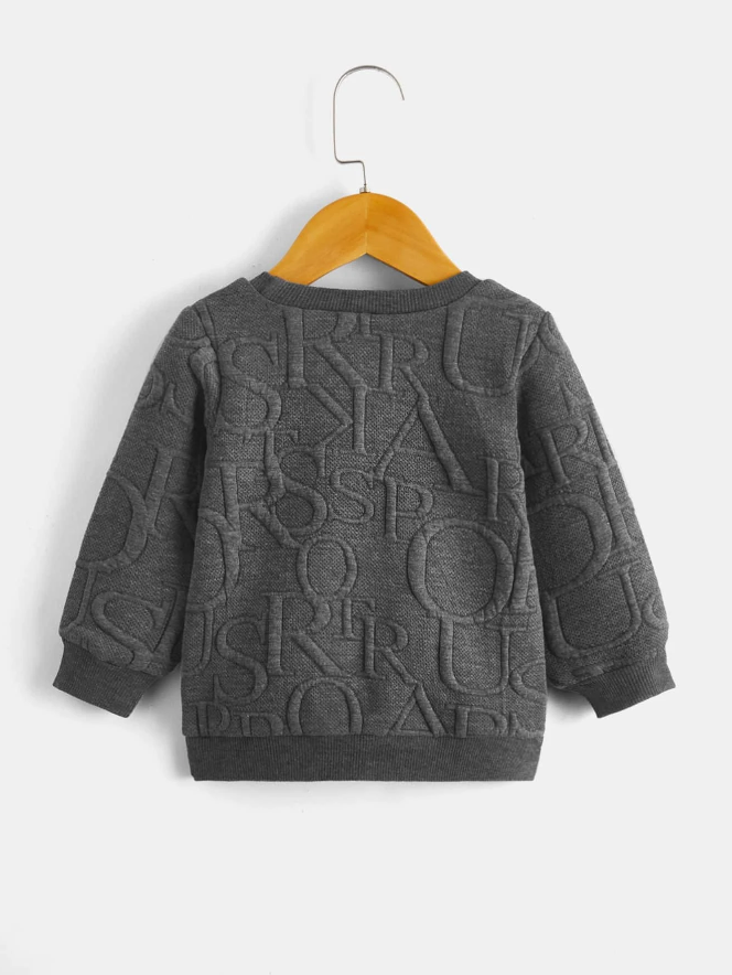 Conjunto de Sudadera y Pantalones Deportivos - Gris Oscuro-3