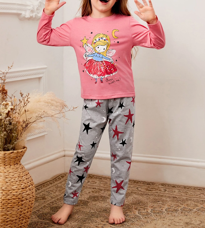 Conjunto Pijama Infantil de 2 Piezas-4