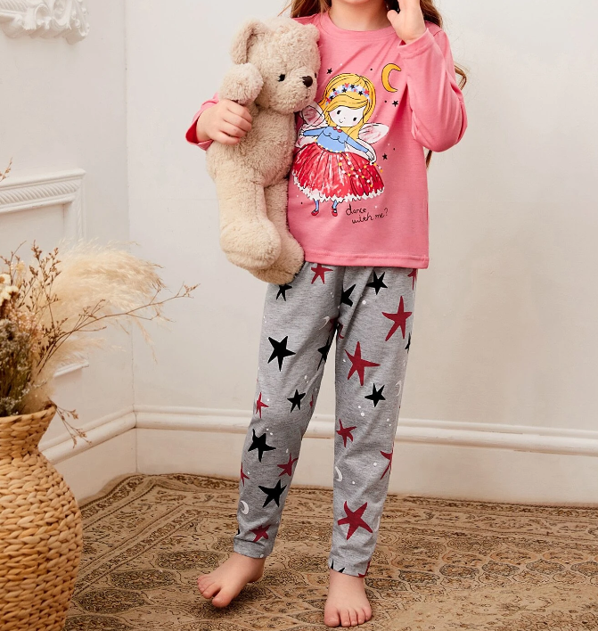 Conjunto Pijama Infantil de 2 Piezas-5
