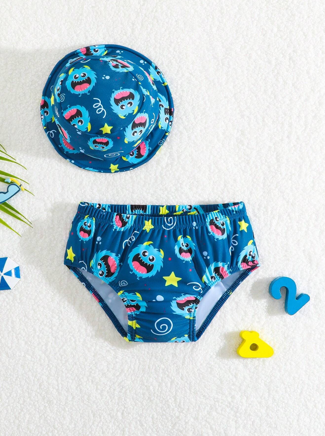 🐙 Set de Baño Bebé “Monster Splash” - 6 a 9 meses-4