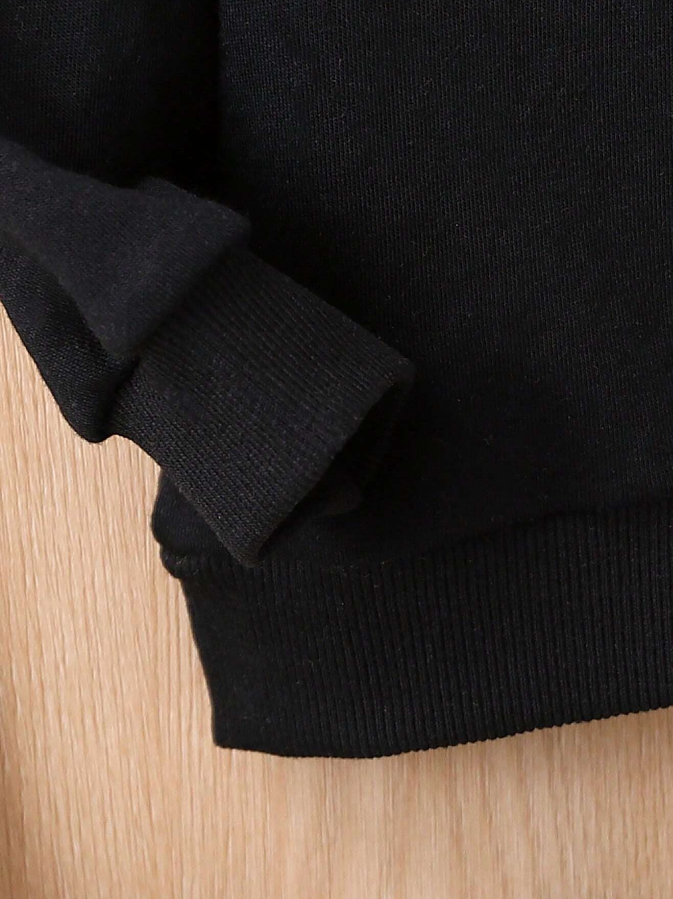 Sudadera Negra NASA para Niños-5