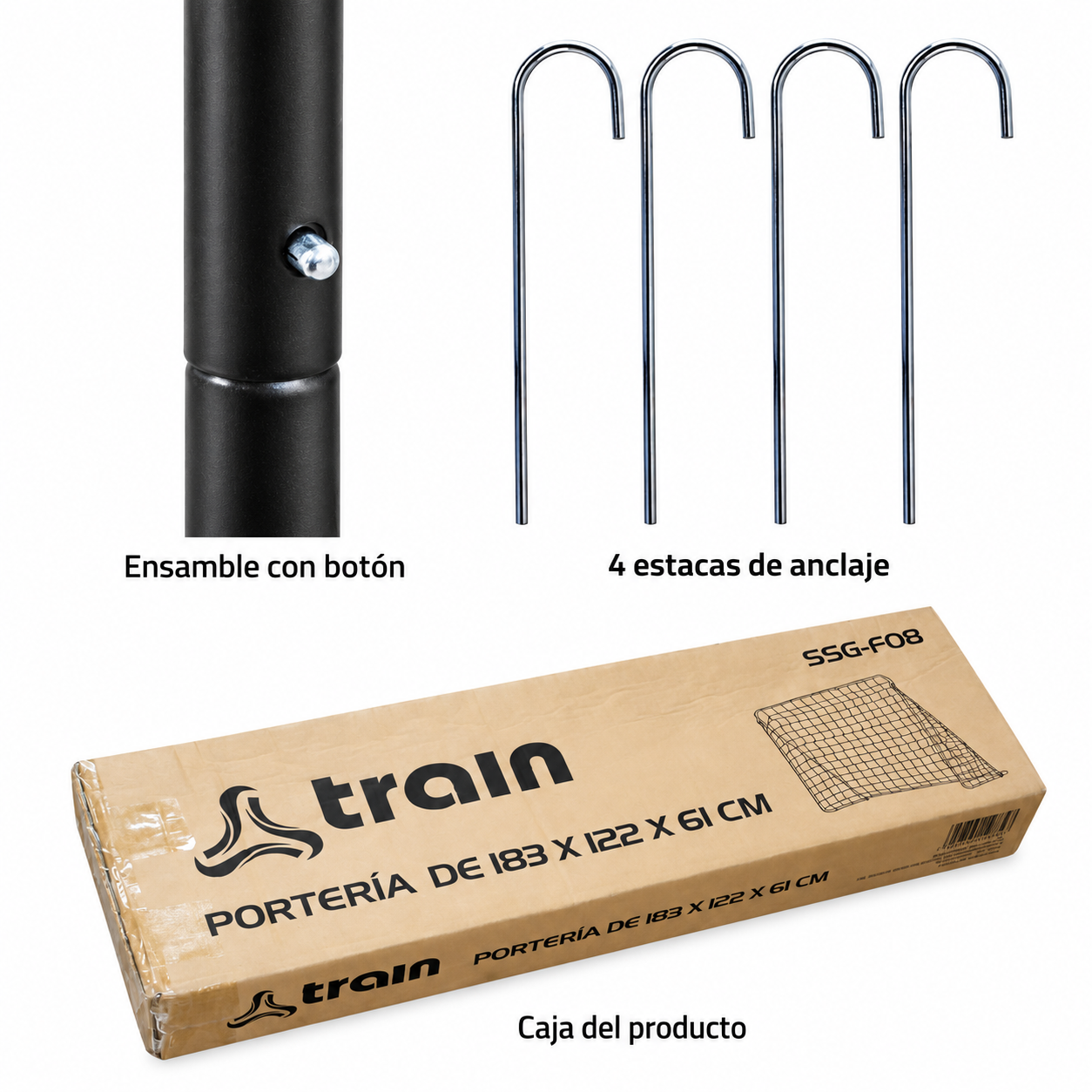 ARCO FUTBOL TRAIN 122x91x61 CMS-3