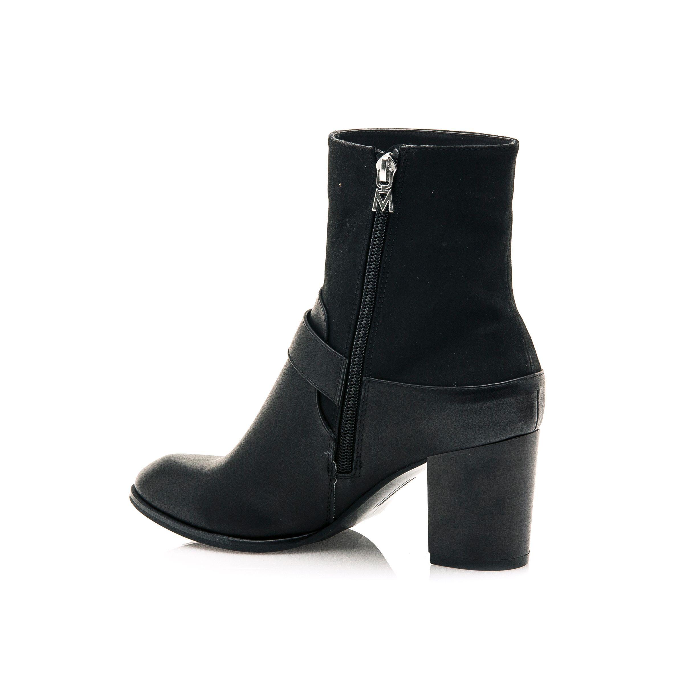 Botín Lotus Negro Mujer María Mare -3
