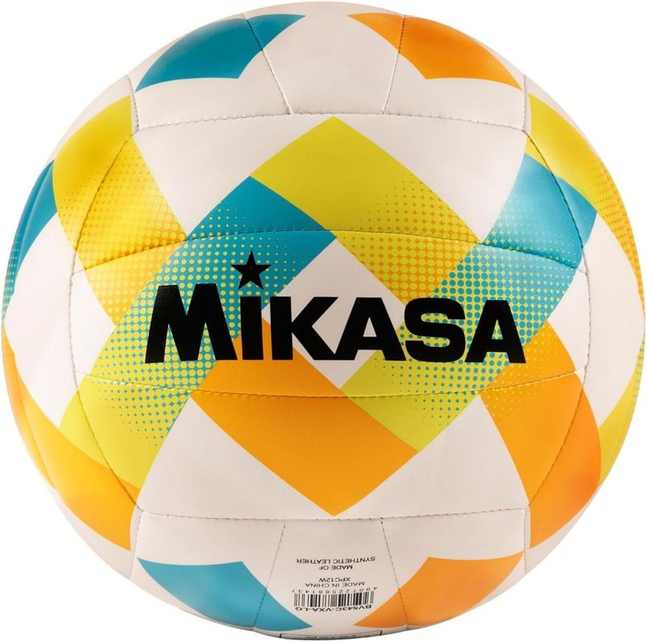 BALÓN VOLEIBOL PLAYA CUERO SINTETICO MIKASA-2
