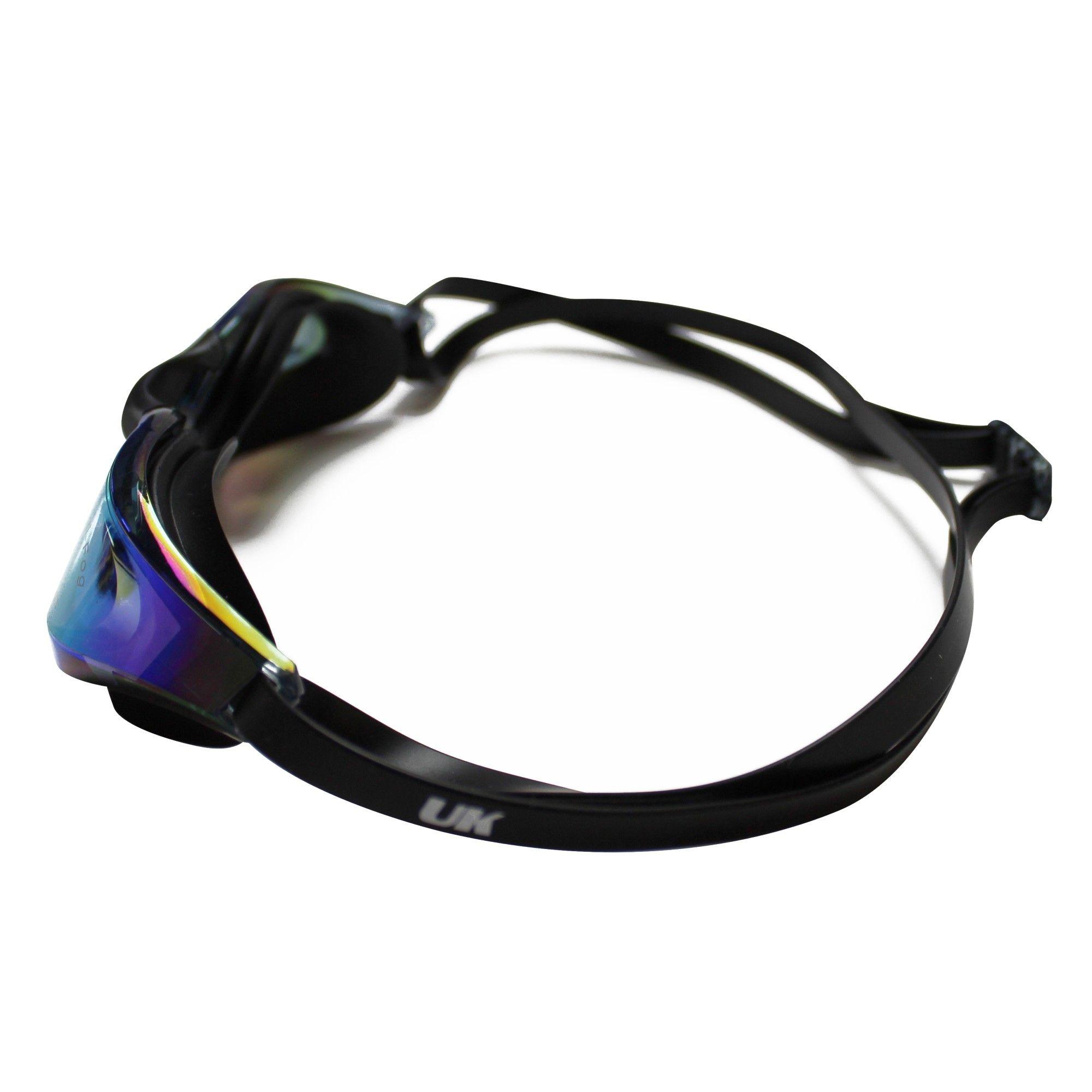 LENTE DE NATACION COMPETENCIAS UKTIME BLACK-MIRROR-2