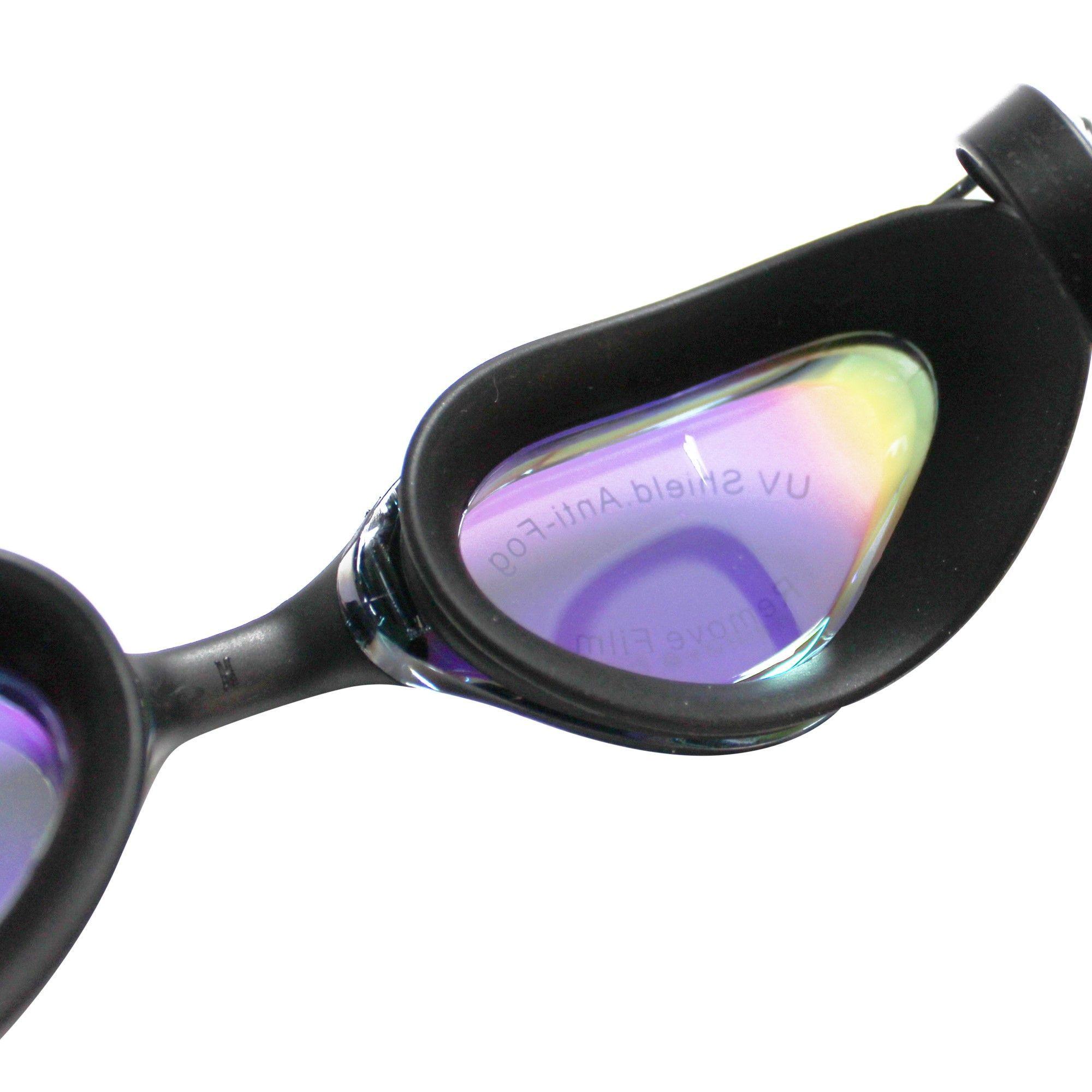 LENTE DE NATACION COMPETENCIAS UKTIME BLACK-MIRROR-4