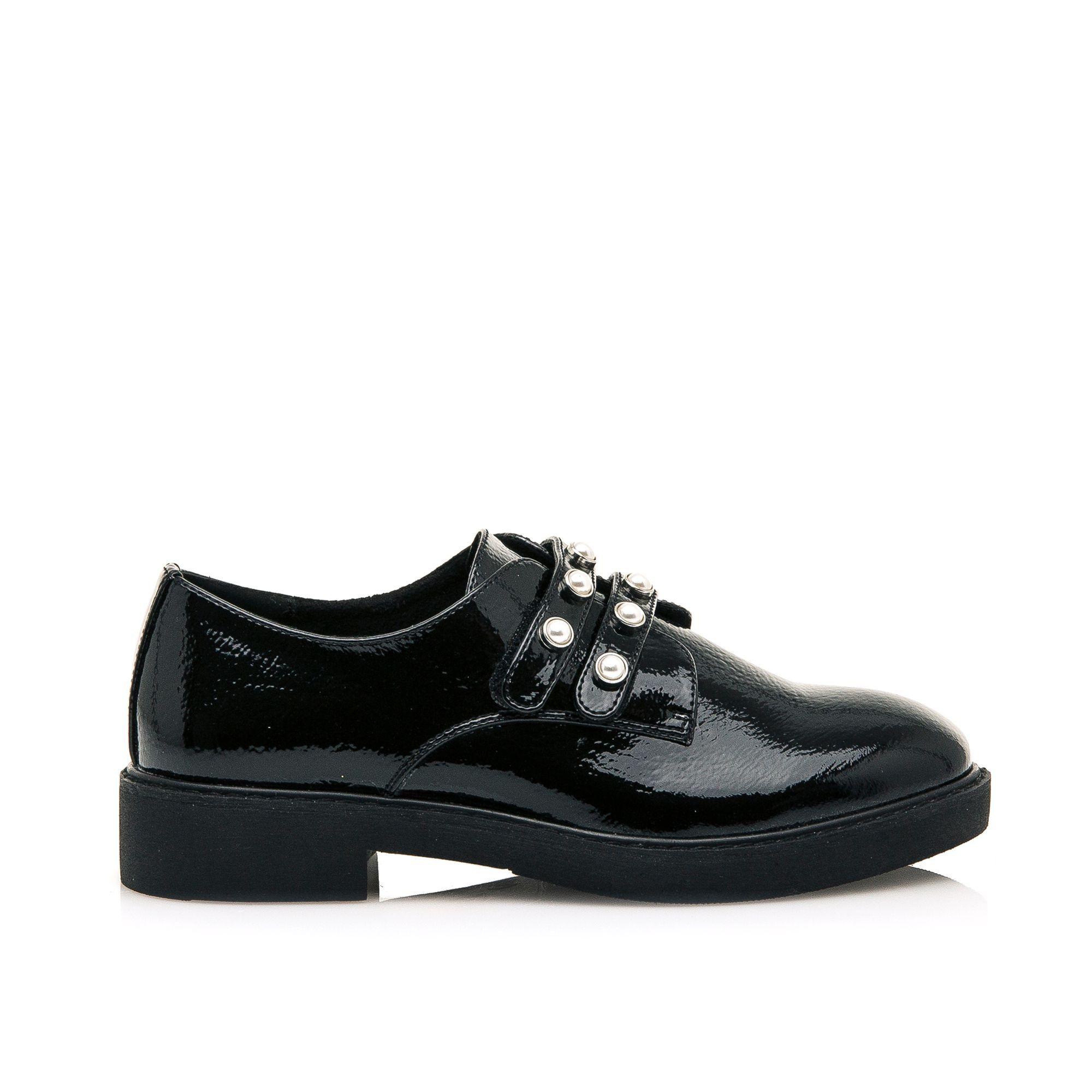 Zapato Charol Mujer con Perlas Maria Mare -0