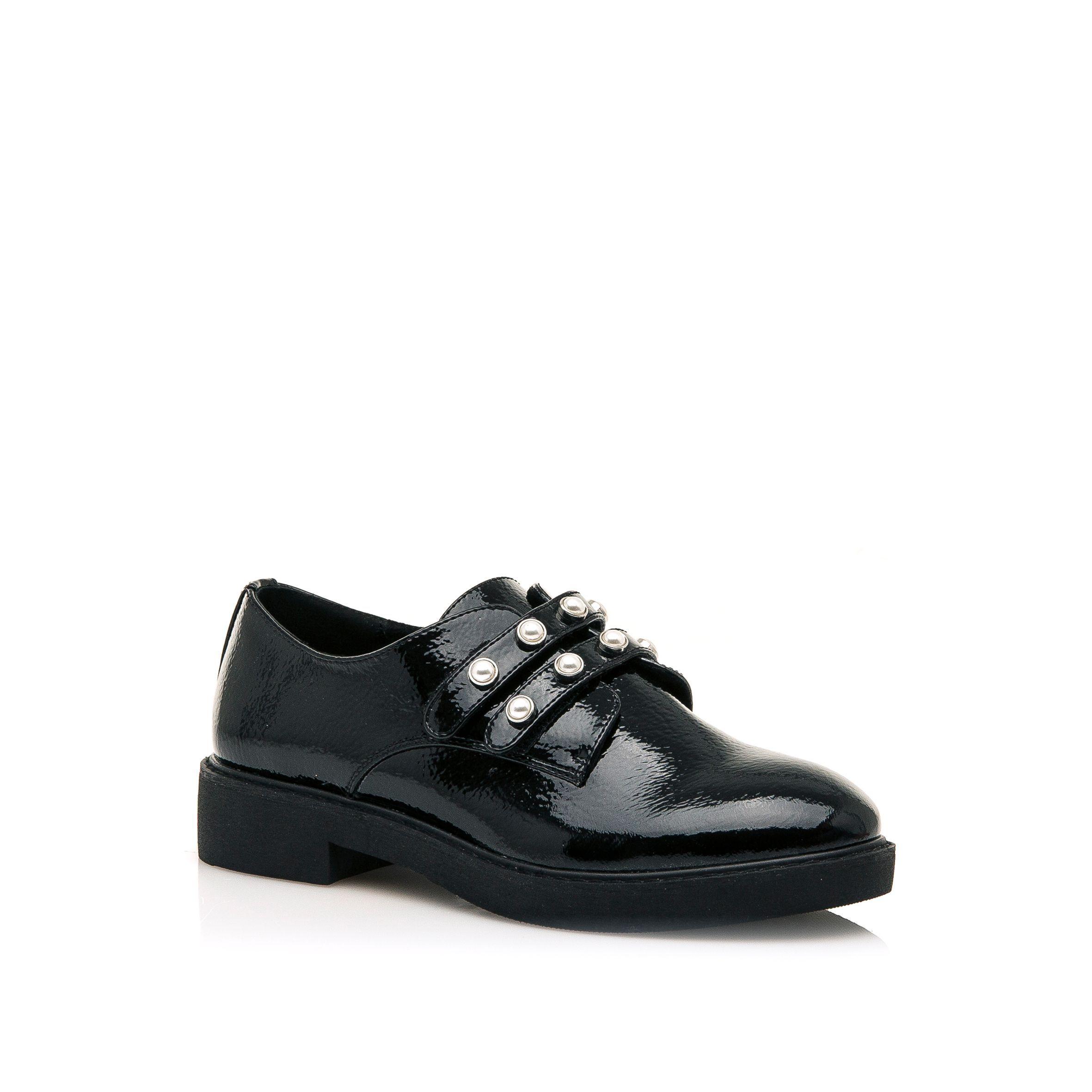 Zapato Charol Mujer con Perlas Maria Mare -3