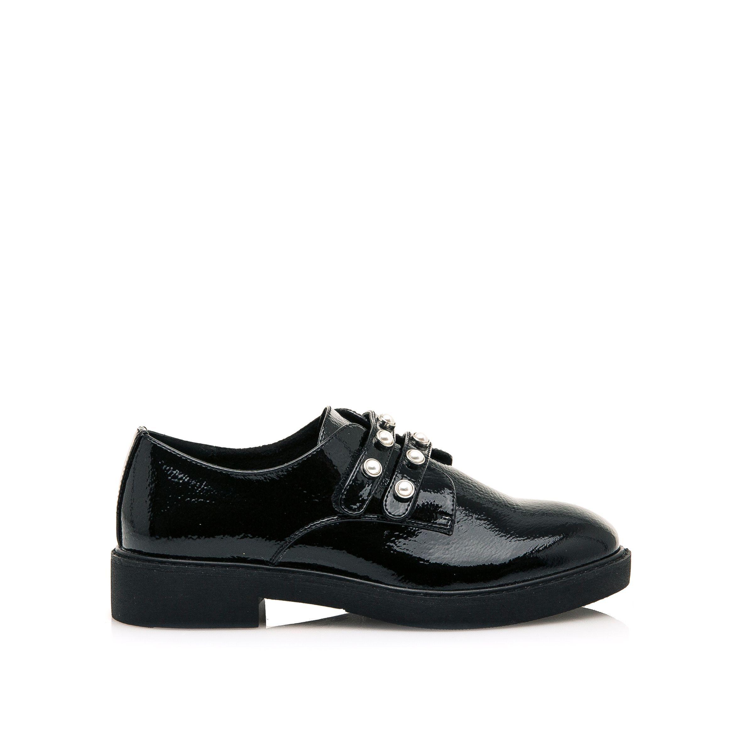 Zapato Charol Mujer con Perlas Maria Mare -4