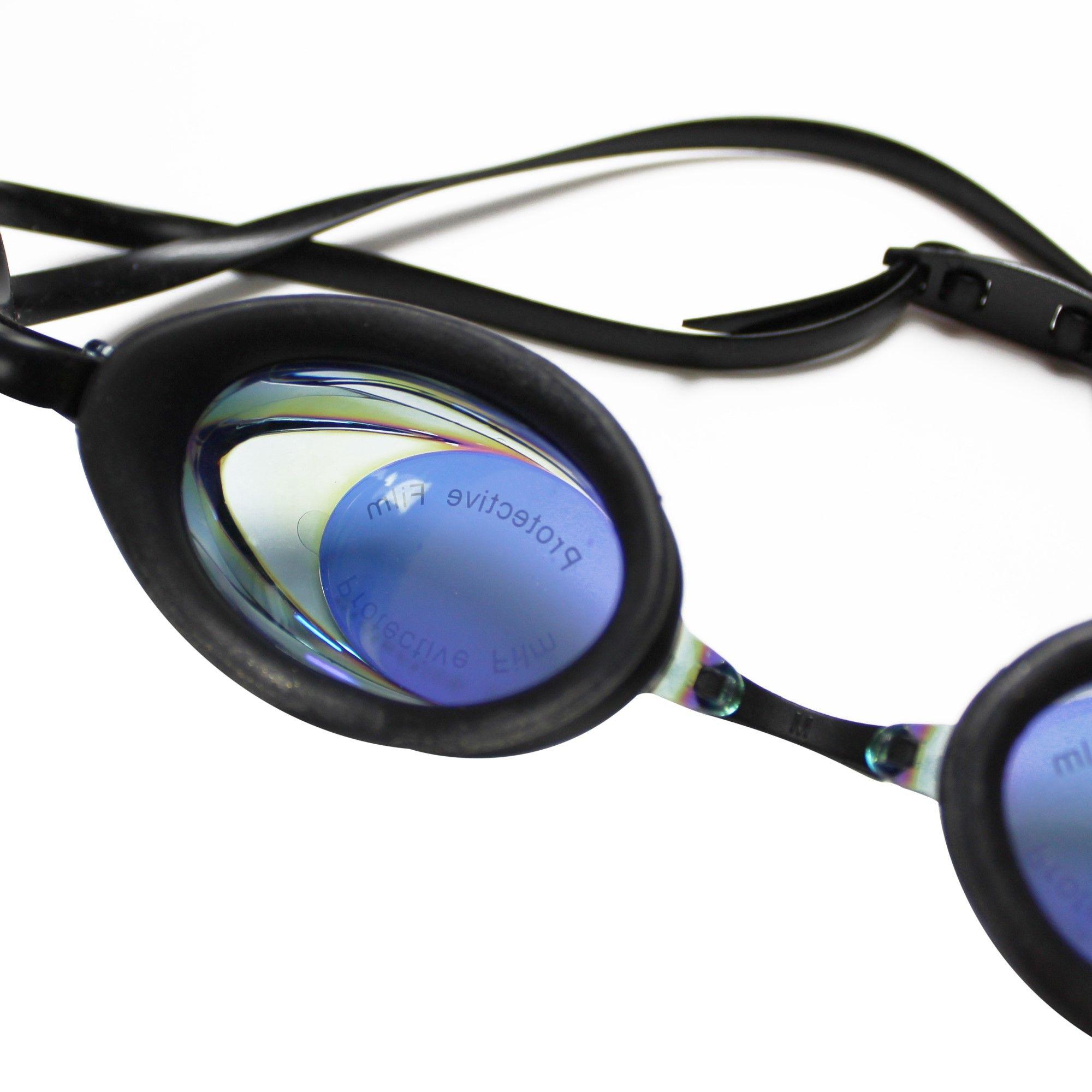 LENTE DE NATACION COMPETENCIAS UKTIME BLACK - GREY-4