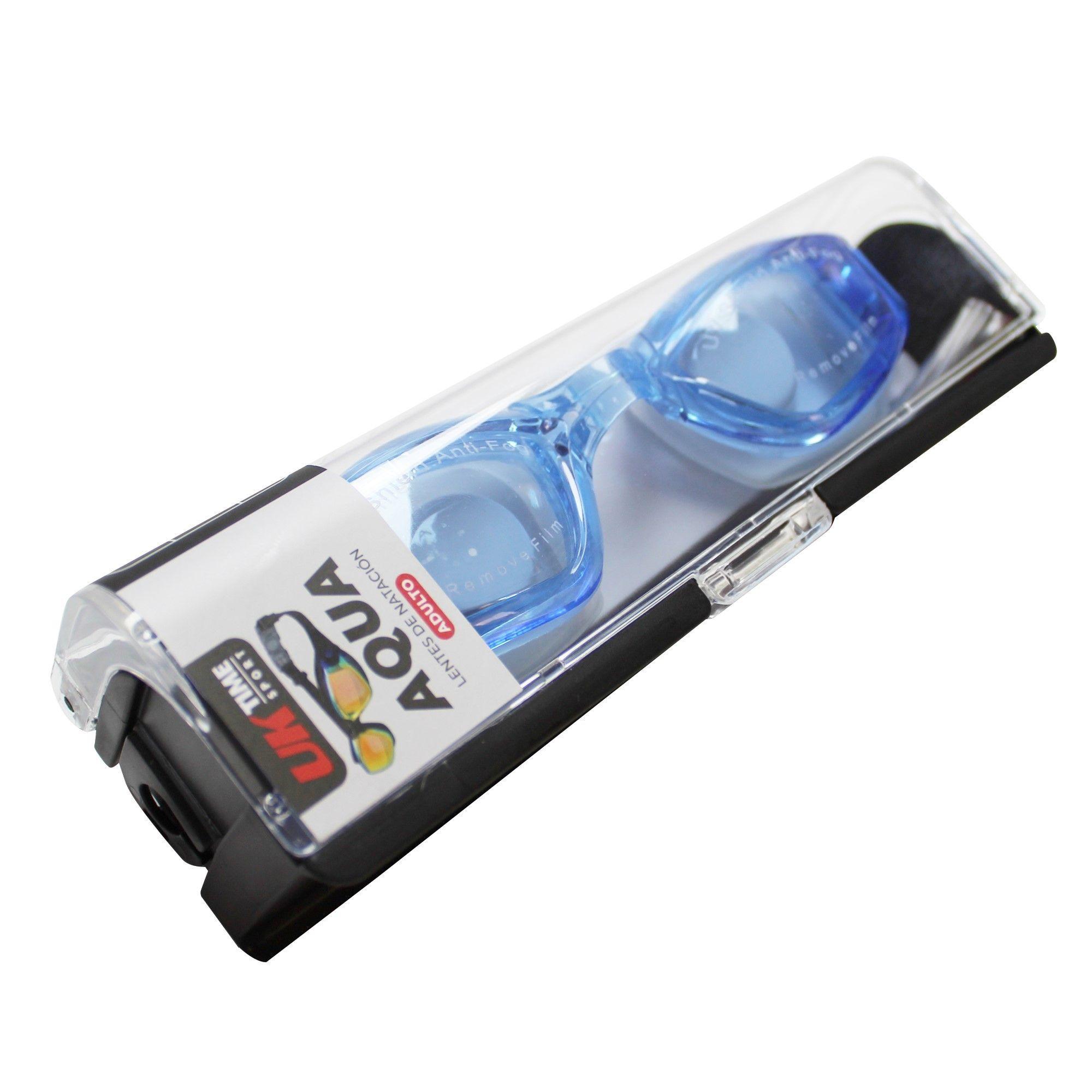 LENTE DE NATACION AQUA UKTIME BLUE-5