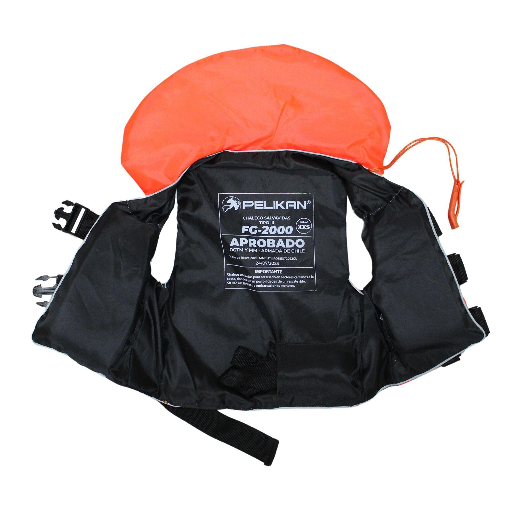 CHALECO SALV. PELICAN TALLA XXS-2