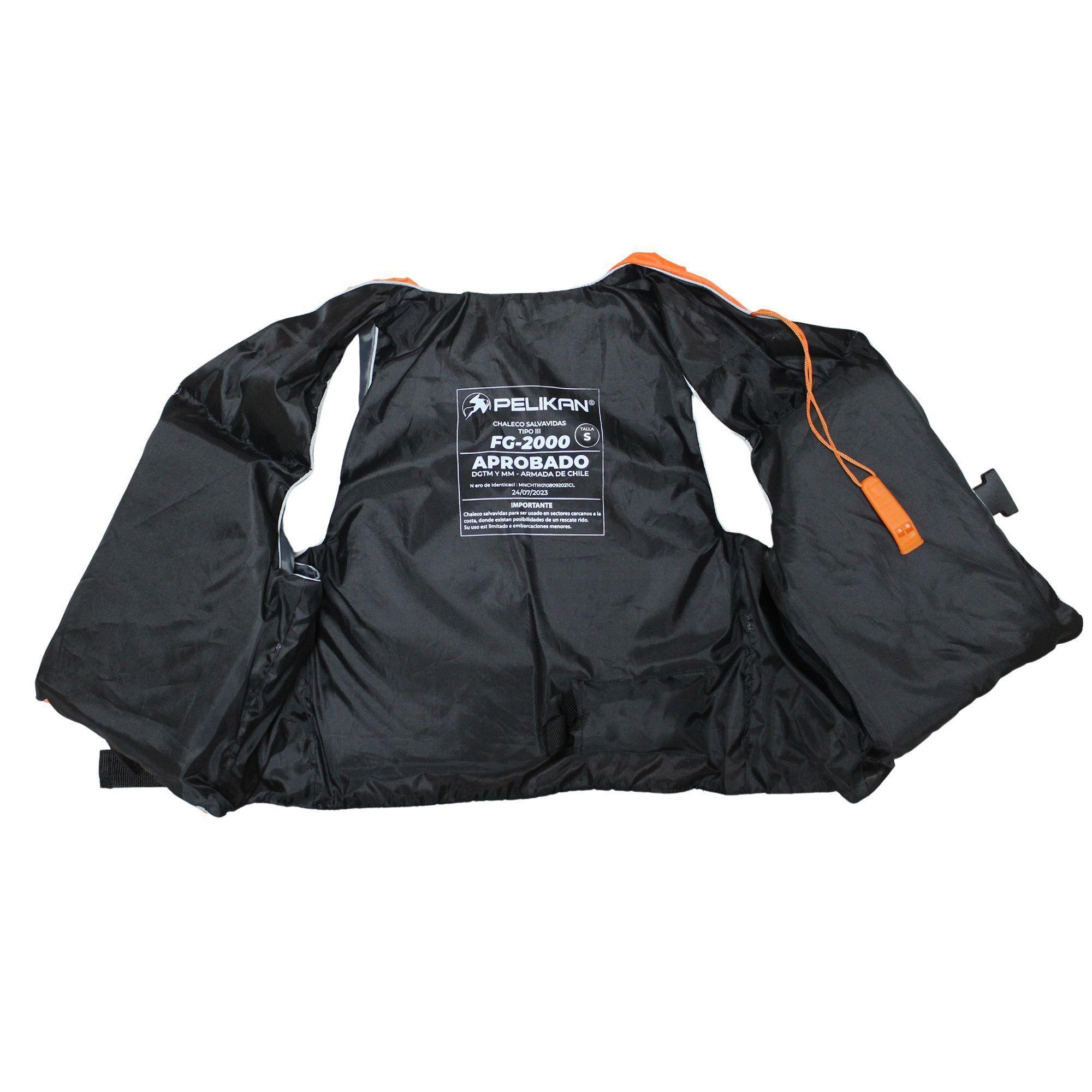 CHALECO SALVAVIDAS PELIKAN TALLA XL-6