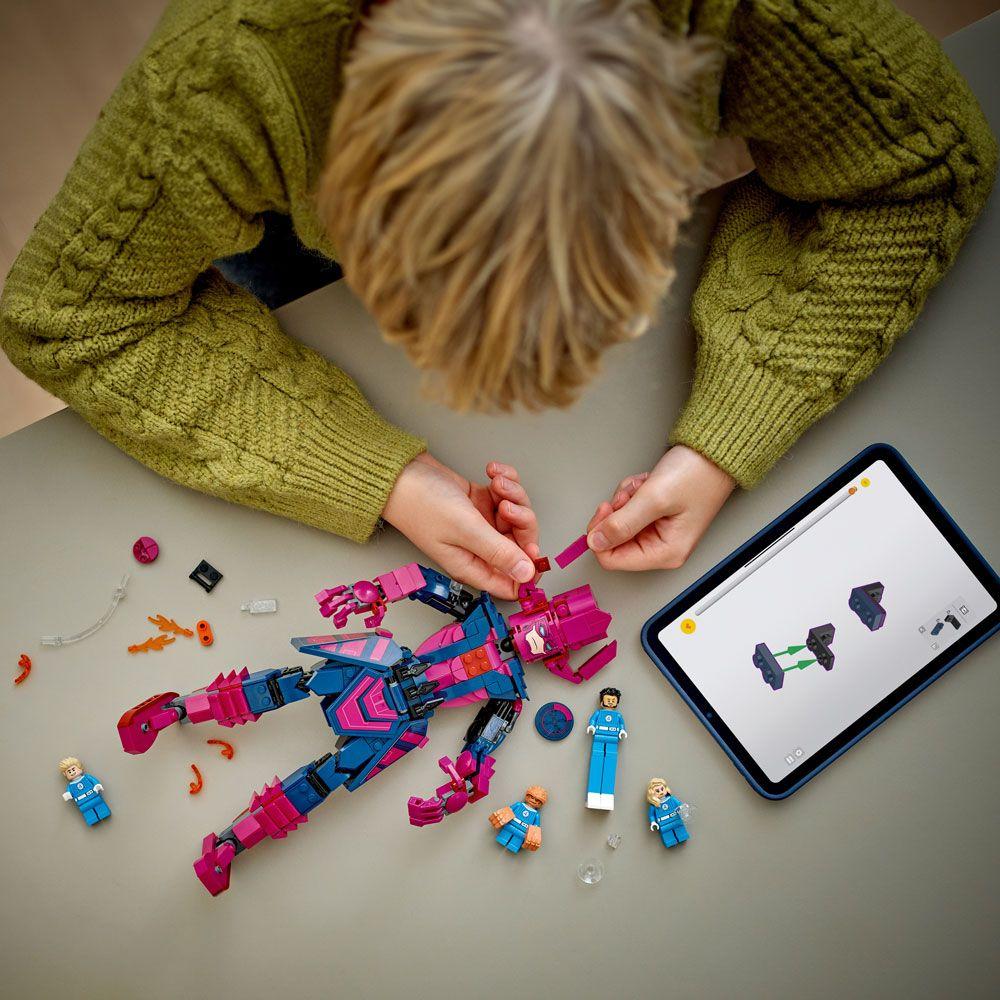 4 FANTÁSTICOS VS. FIGURA PARA CONSTRUIR DE GALACTUS 76316-6