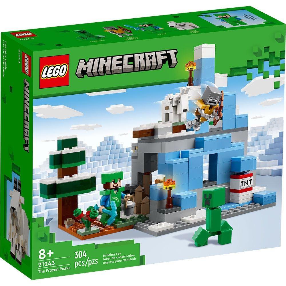 Lego  Set De Construccion Minecraft Montaña De Hielo 21243-0