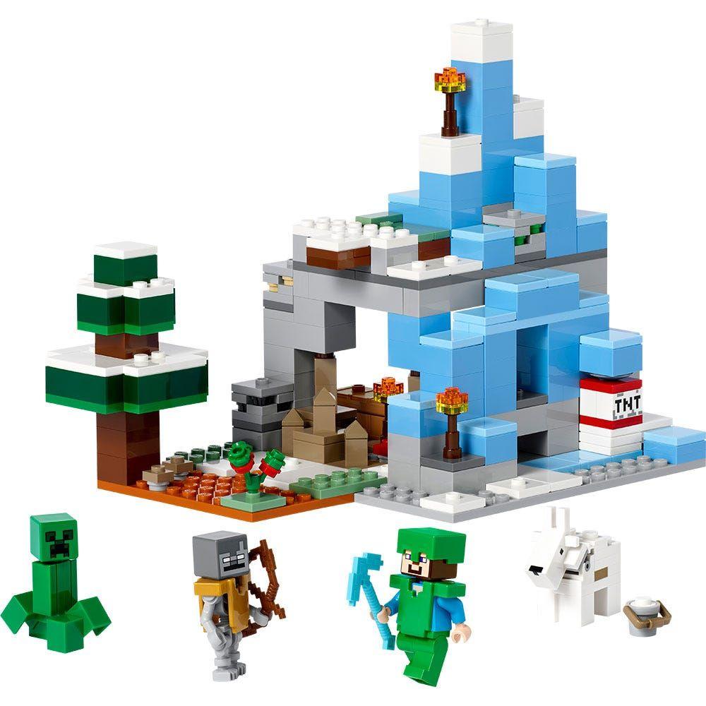 Lego  Set De Construccion Minecraft Montaña De Hielo 21243-1