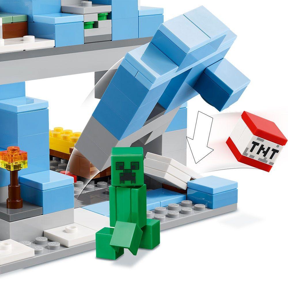 Lego  Set De Construccion Minecraft Montaña De Hielo 21243-2