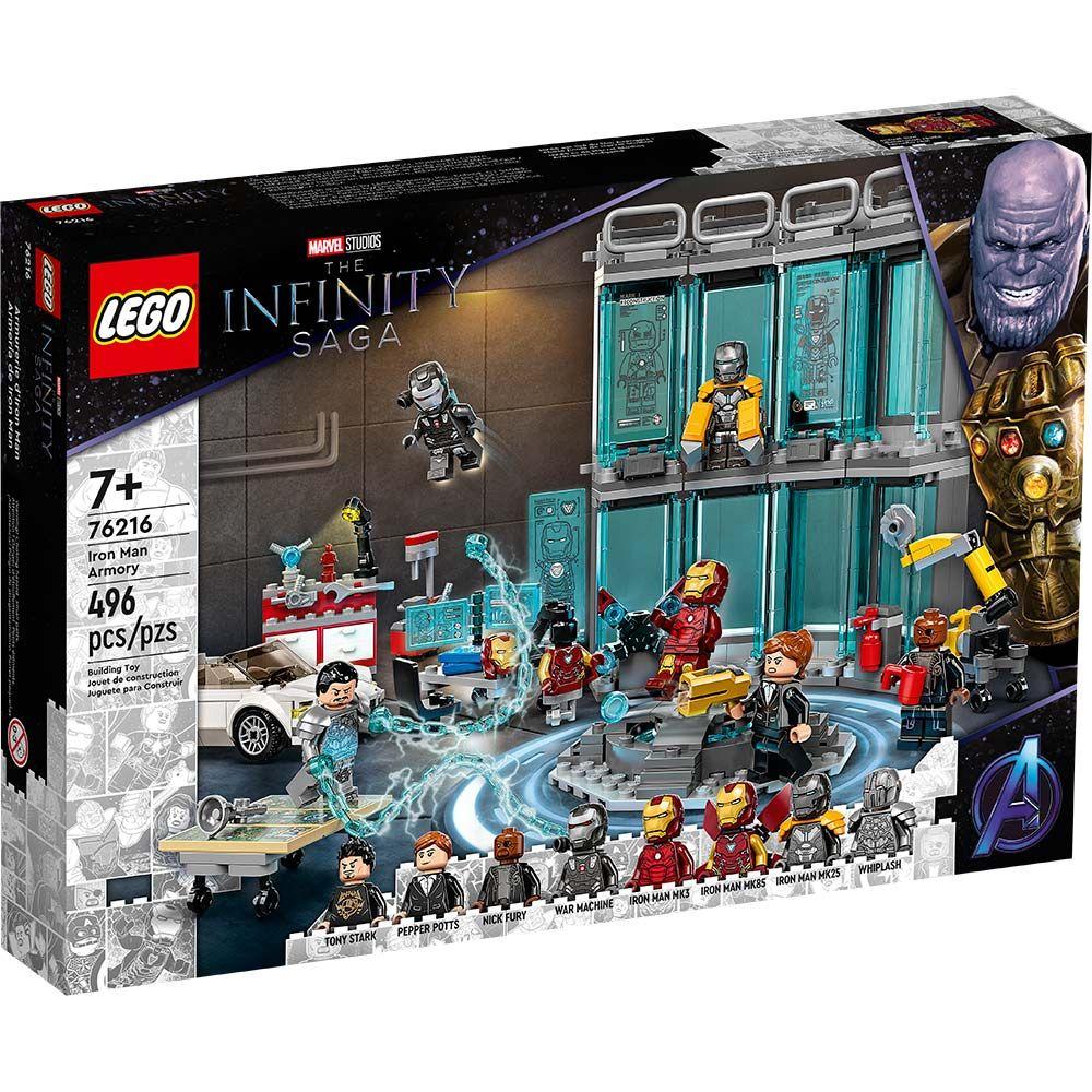 Set De Construccion Armería De Iron Man 76216-0