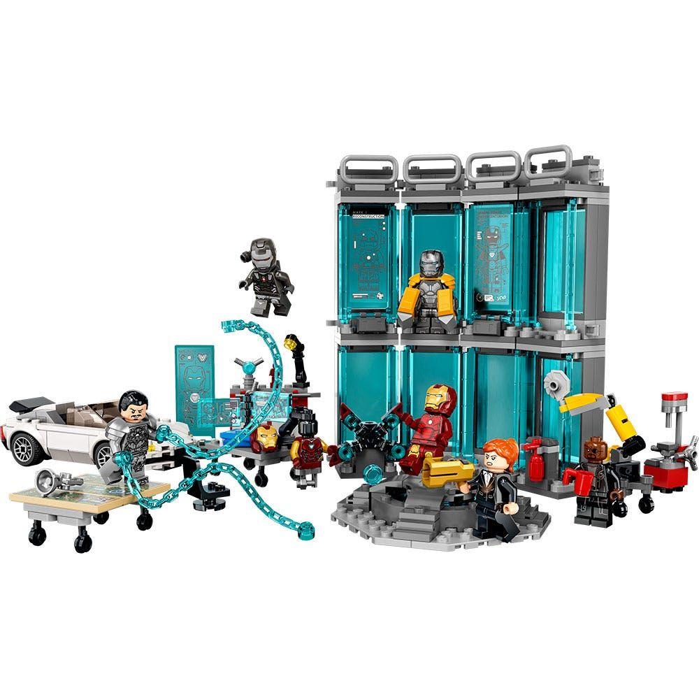Set De Construccion Armería De Iron Man 76216-1